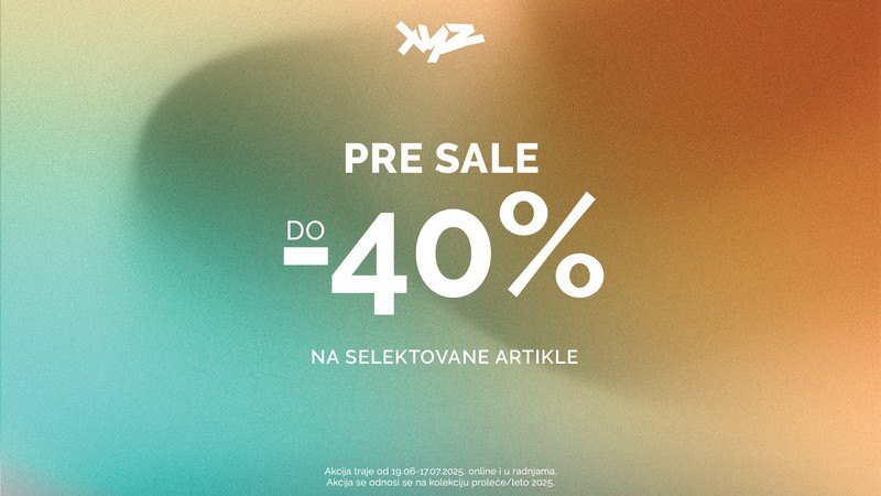 Evo šta sve možete da pronađete u XYZ Fashion Store na PRE-SALE akciji