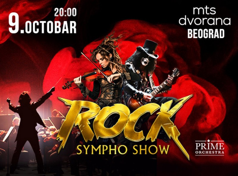 U četvrtak, 9. oktobra originalni Rock Sympho Show u MTS Dvorani