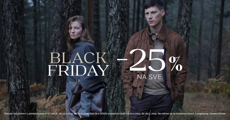 Premium BLACK FRIDAY u XYZ i Maje radnjama: popusti od 25% na najkvalitetnije brendove