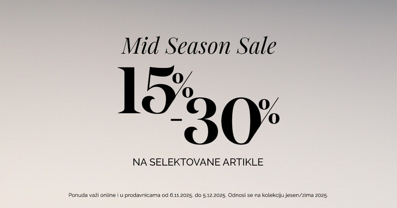 Nova sezona, novi stil: počelo je međusezonsko sniženje u XYZ Fashion Store-u