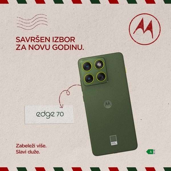 Zašto je motorola edge 70 savršen izbor za Novu godinu