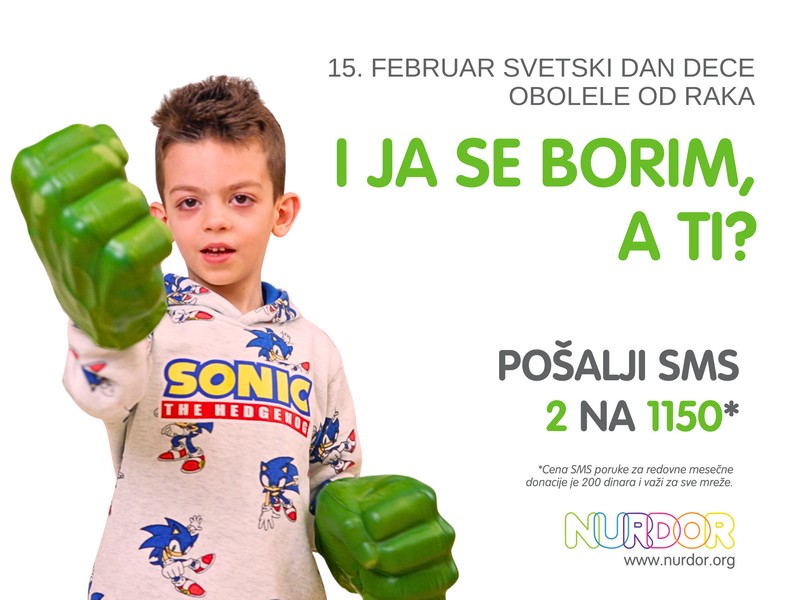 15. februar – Svetski dan dece obolele od raka