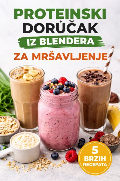 proteinski doručak iz blendera za mršavljenje