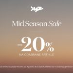 Mid Season Sale u XYZ Fashion Store-u sa 20% popusta na odabrane artikle, uz napomenu o trajanju ponude i važenju za proleće/leto kolekciju 2026.