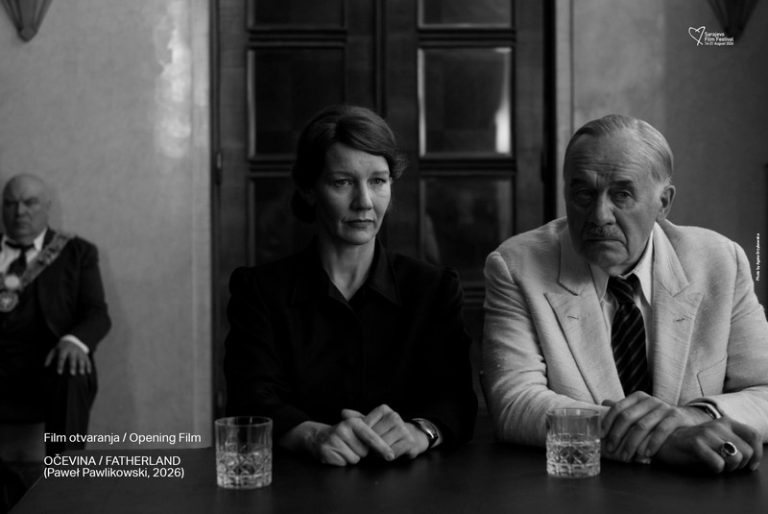 „Očevina“ Paweła Pawlikowskog, historijska drama nagrađenog poljskog reditelja, otvorit će 32. Sarajevo Film Festival 14. augusta 2026. godine.