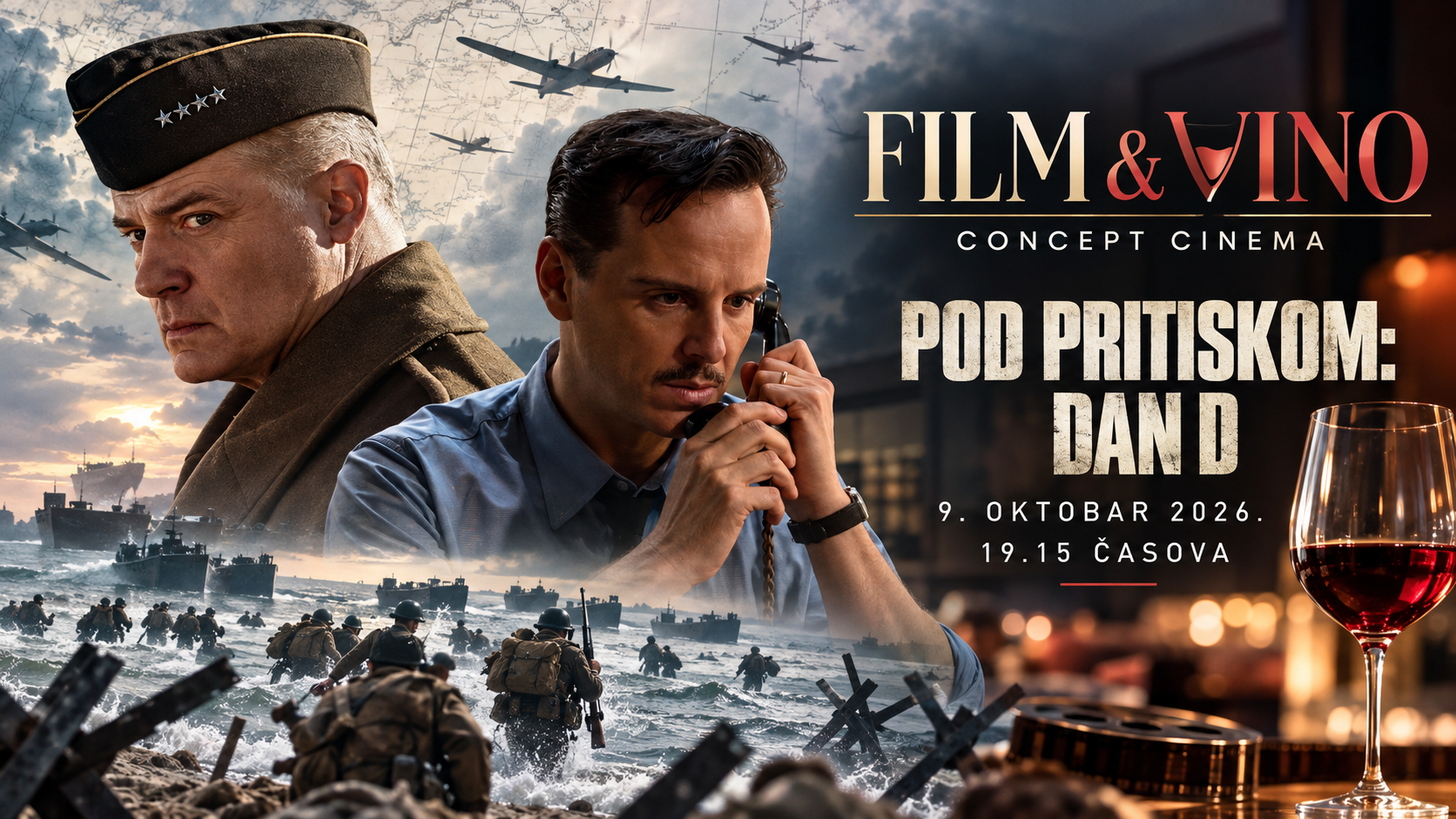 „Film & Vino“ veče u Concept Cinema: Priča o odluci koja je mogla da promeni tok istorije