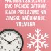 promena sata 2025